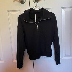 Babaton Quarter Zip Sweater – Size XS – Black